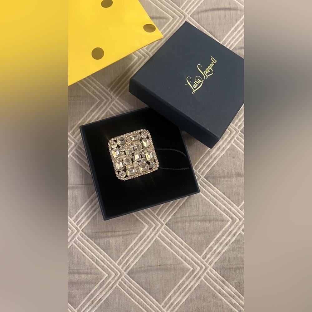 Louisa Spagnoli jeweled brooch